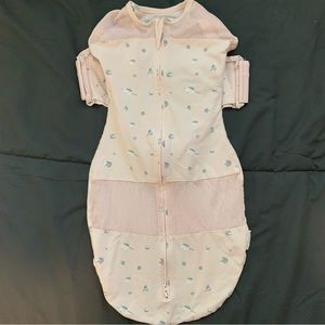Snoo Sack Swaddle, Pink Space size Large